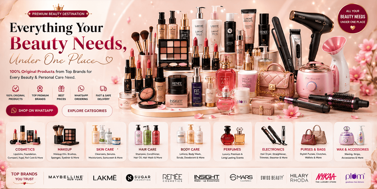 Everything Your Beauty Needs Under One Place - Shree Ambika Beauty Shop