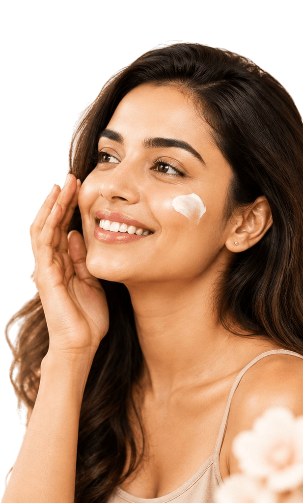 Beauty tip model